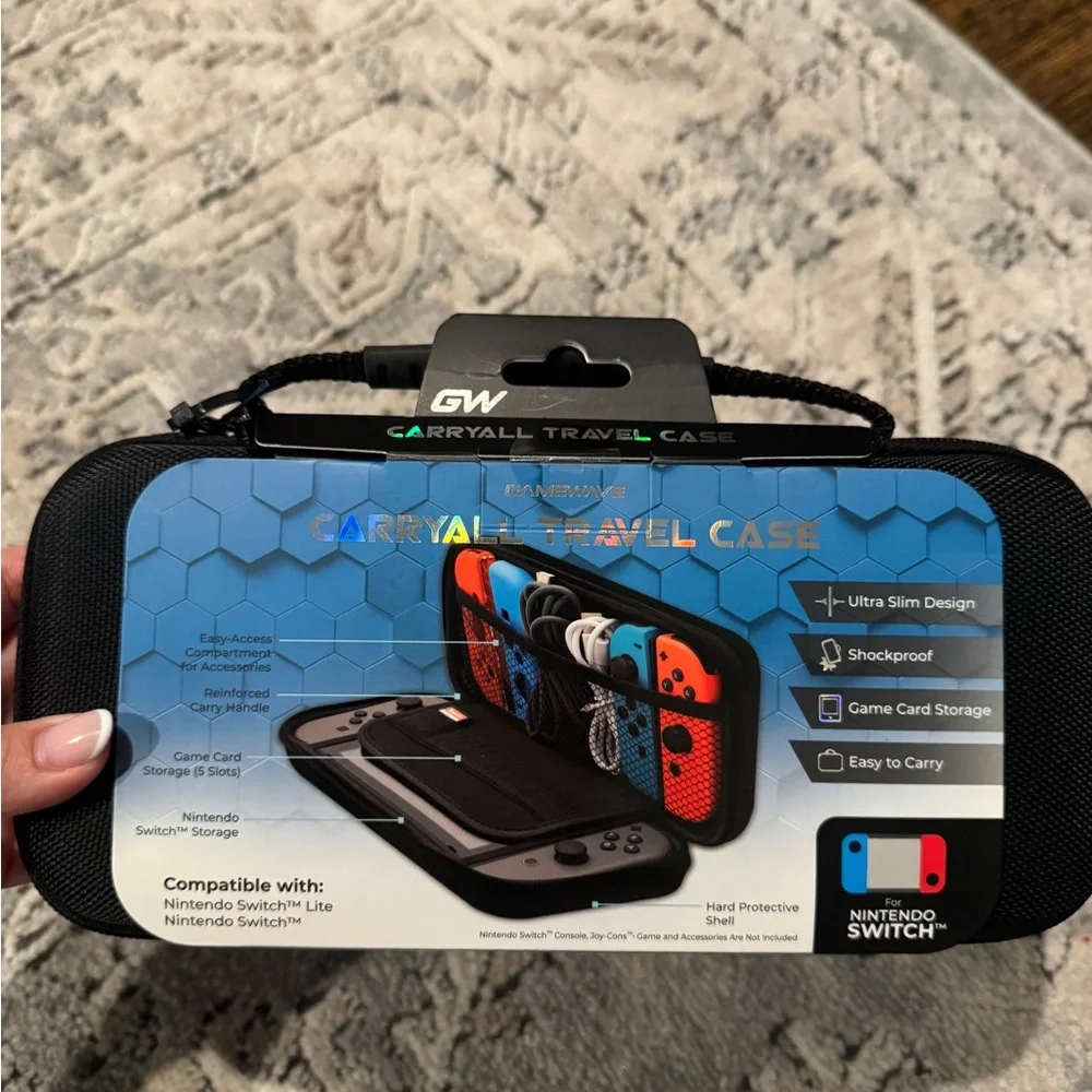 Carryall Travel Case for Nintendo Switch - Black